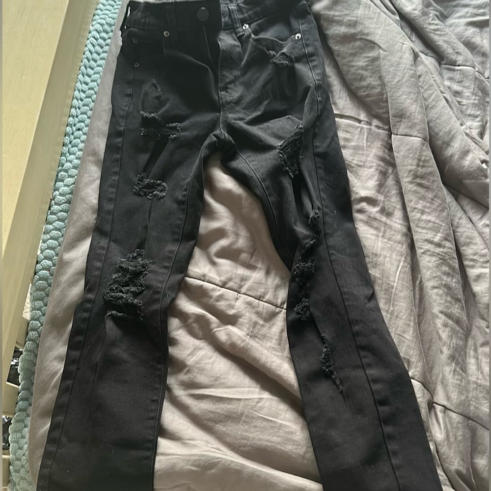 High rise curvy jeggings